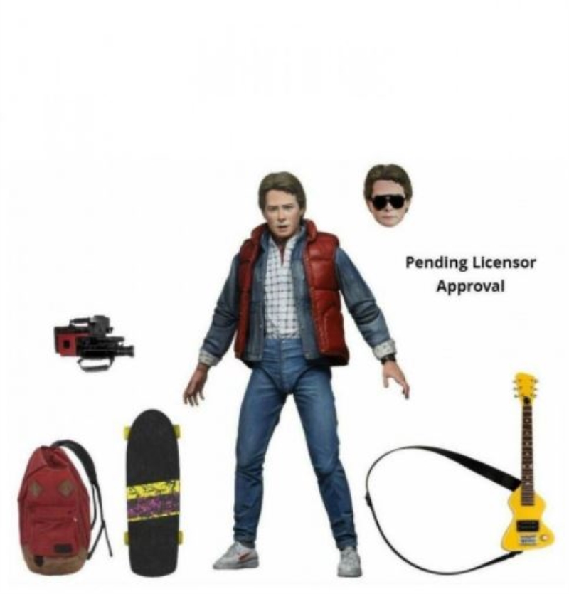 SONY Action figure Ritorno al futuro Marty McFly 18 cm